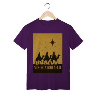 Nome do produto T-Shirt Classic Vinde Adorá-Lo – Reis Magos
