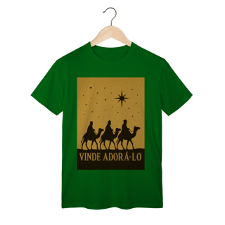 Nome do produto T-Shirt Classic Vinde Adorá-Lo – Reis Magos