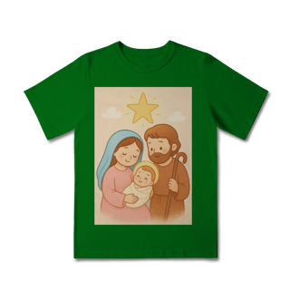 Nome do produto Camiseta Classic Infantil – Sagrada Família (Estilo Infantil)