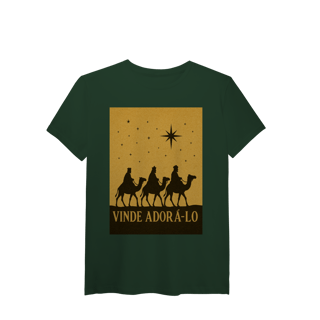 Nome do produto T-Shirt Pima Vinde Adorá-Lo – Reis Magos