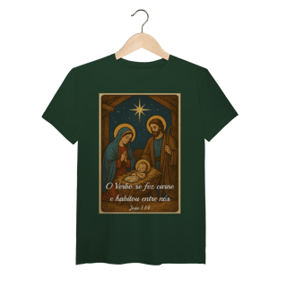 Nome do produto T-Shirt Pima – “O Verbo Se Fez Carne”