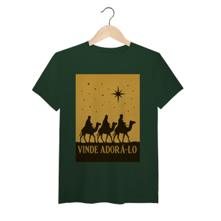 Nome do produto T-Shirt Pima Vinde Adorá-Lo – Reis Magos