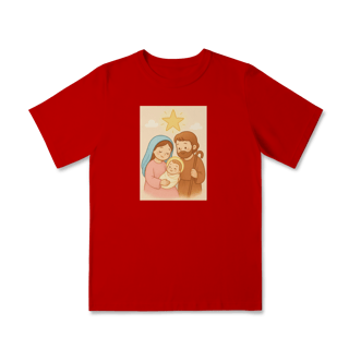 Nome do produto Camiseta Quality Infantil– Sagrada Família (Estilo Infantil | 2 a 8 anos)