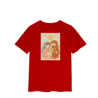 Nome do produto Camiseta Quality Infantil– Sagrada Família (Estilo Infantil | 2 a 8 anos)