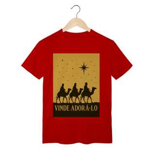 Nome do produto T-Shirt Classic Vinde Adorá-Lo – Reis Magos