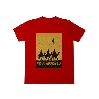 Nome do produto T-Shirt Classic Vinde Adorá-Lo – Reis Magos