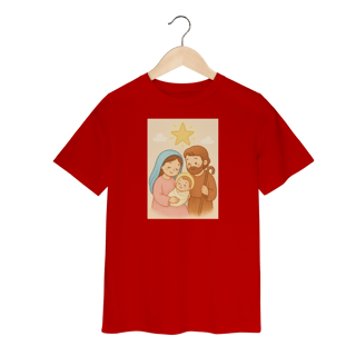 Nome do produto Camiseta Quality Infantil– Sagrada Família (Estilo Infantil | 2 a 8 anos)