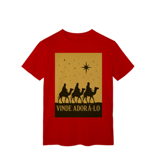 Nome do produto T-Shirt Classic Vinde Adorá-Lo – Reis Magos