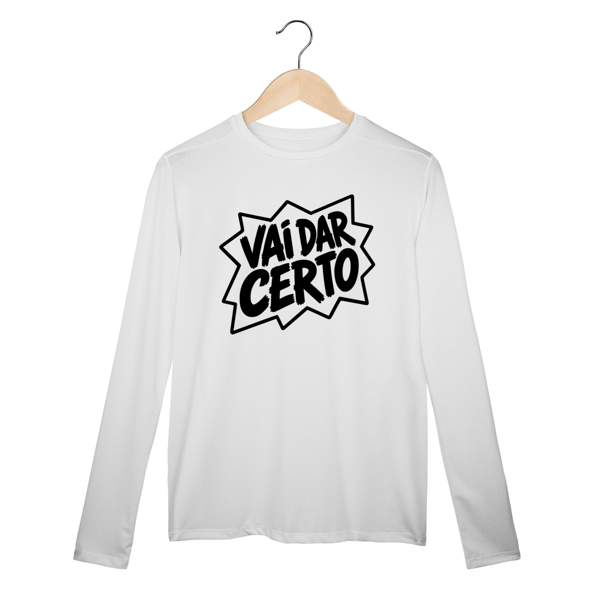 Camisa Manga Longa Sport Dry UV Vai Dar Certo