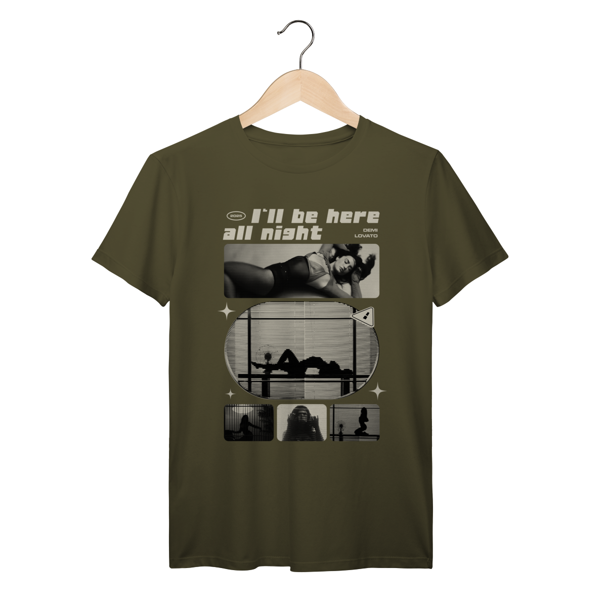 Nome do produto: Camiseta Here all night - Demi Lovato