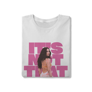 Nome do produto Camiseta It's Not That Deep II - Demi Lovato
