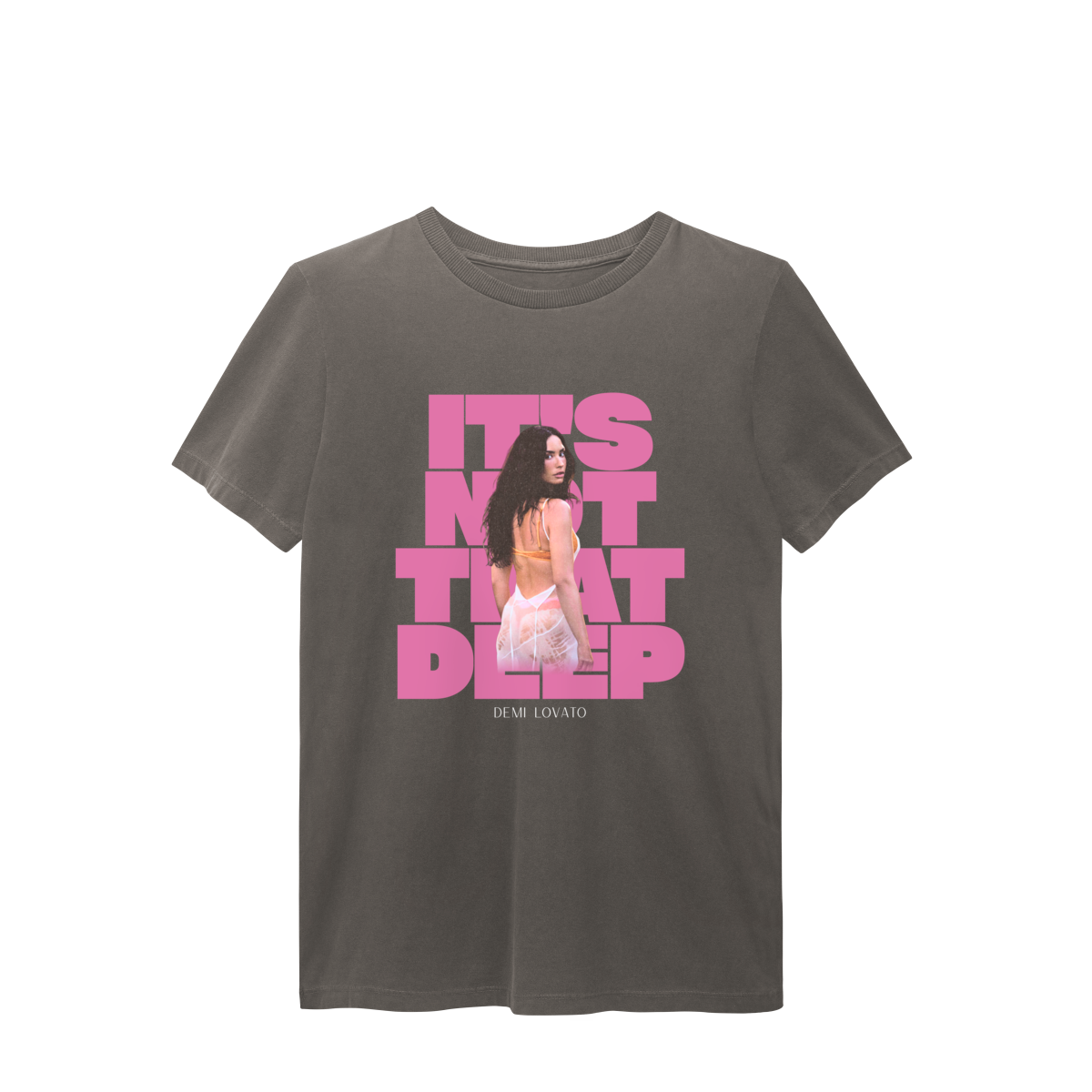 Camiseta Estonada It's Not That Deep - Demi Lovato