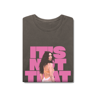 Nome do produto Camiseta Estonada It's Not That Deep - Demi Lovato