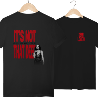 Nome do produto Camiseta It's Not That Deep