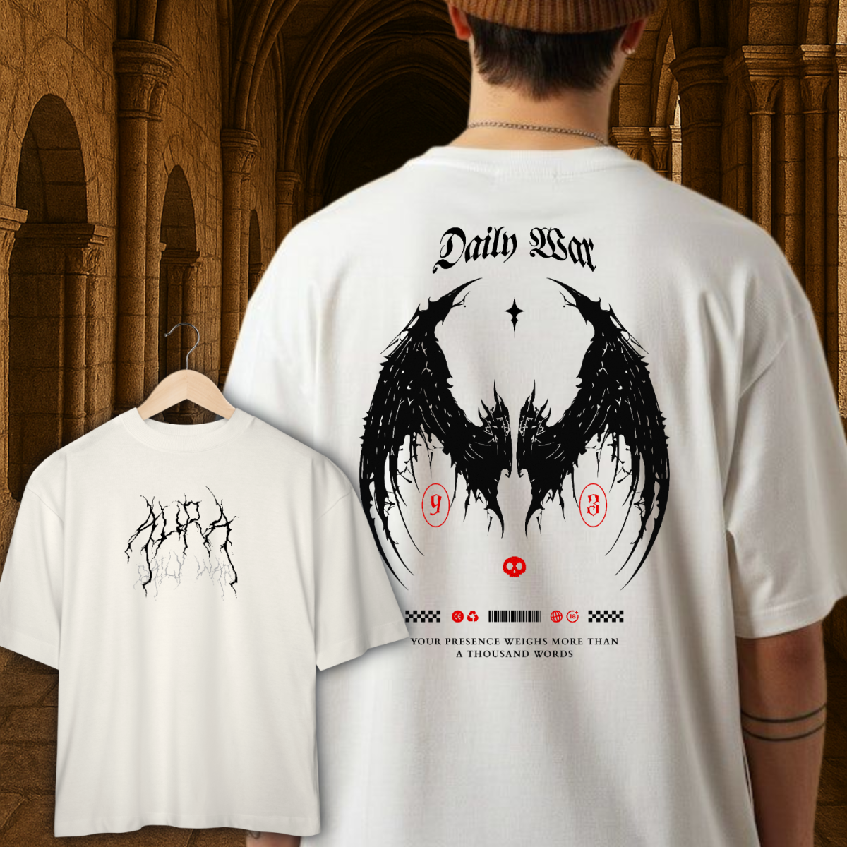Camiseta Oversized Infinite Aura