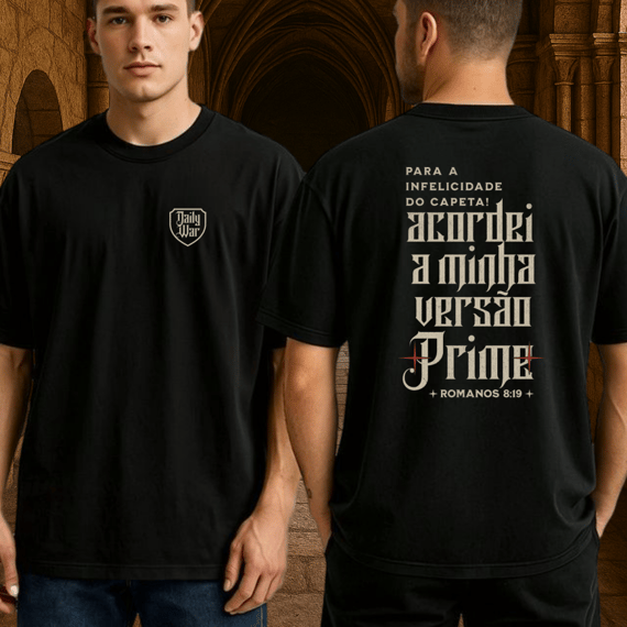 Camiseta Oversized Versão Prime
