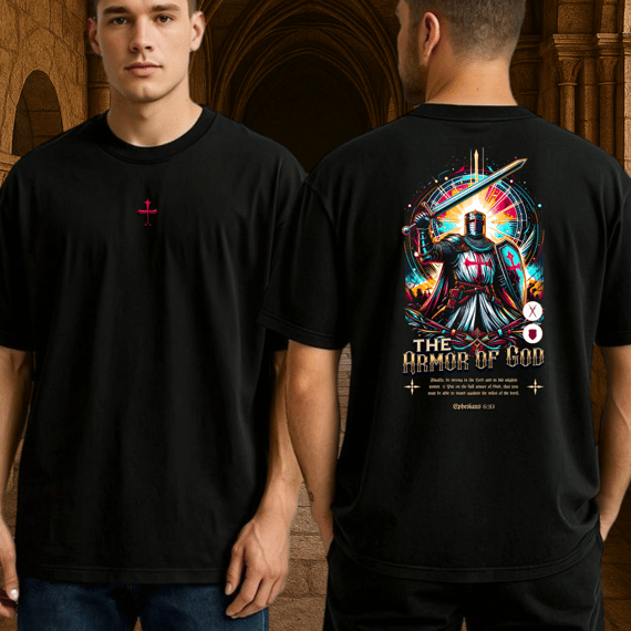 Camiseta Oversized The Armor of God