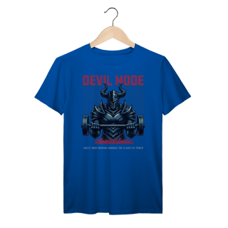 Nome do produto Camiseta Premium Devil Mode - Medieval Gym