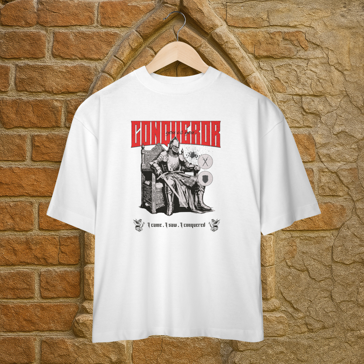 Camiseta Oversized Knight Conquistador