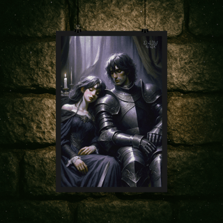 Poster Romance Medieval dark
