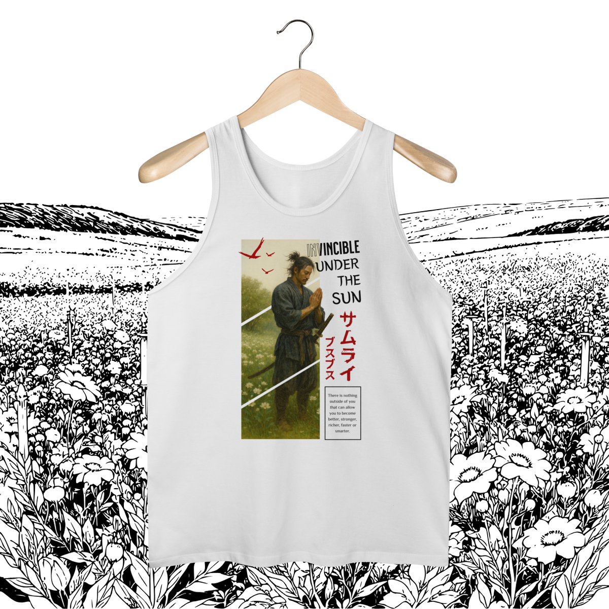 Nome do produto: Regata Samurai Miyamoto Musashi