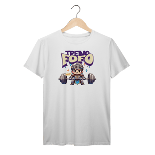 Nome do produto Camiseta Premium Treino Fofo knight - Medieval Gym
