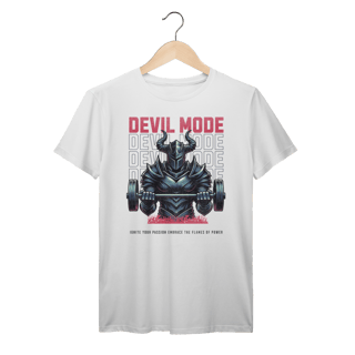 Nome do produto Camiseta Premium Devil Mode - Medieval Gym