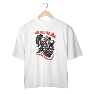 Nome do produto Camiseta Oversized Lei da selva
