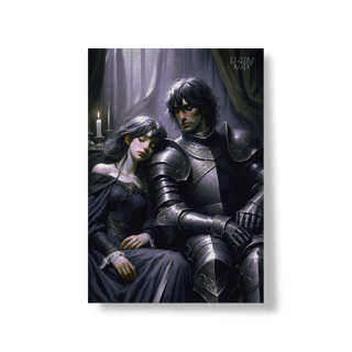 Nome do produto Poster Romance Medieval dark