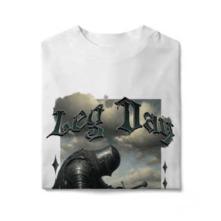 Nome do produto Camiseta Oversized Evil Leg Day
