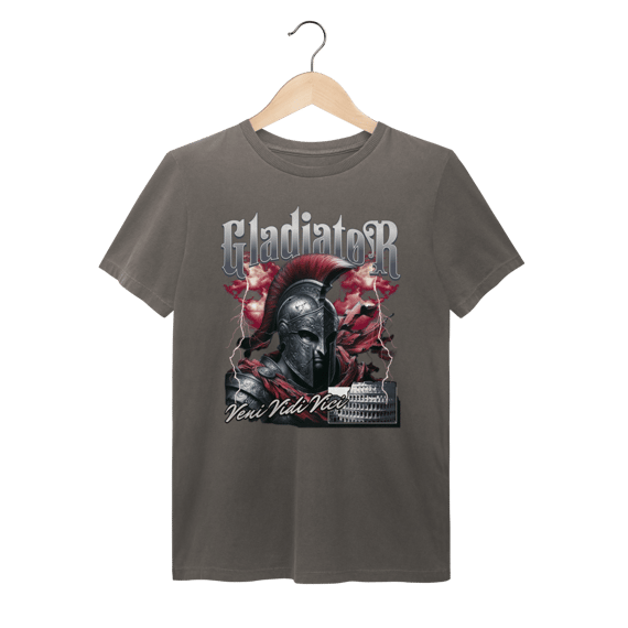 Camiseta Estonada Gladiator Vini vidi Vici