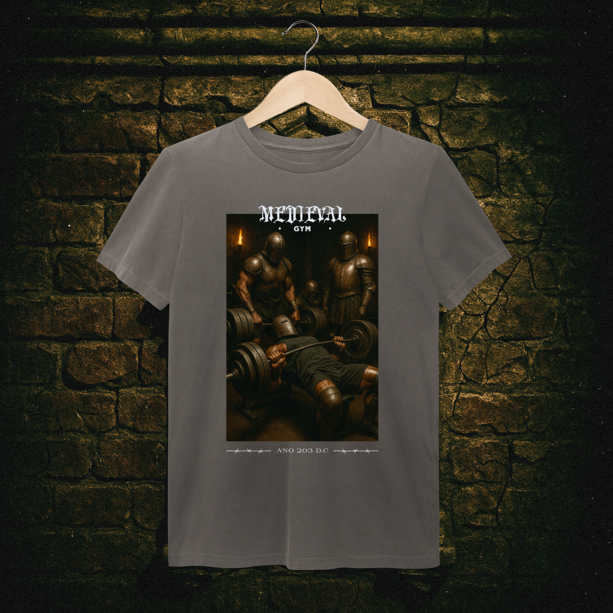 Camiseta Estonada Irmandade Knight - Medieval Gym