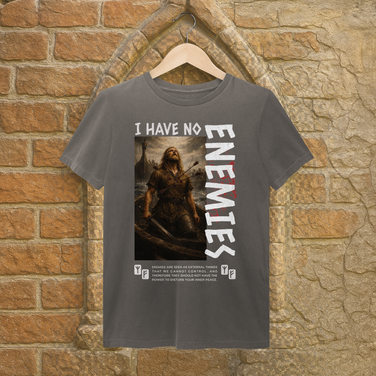 Camiseta Estonada Não tenho Inimigos