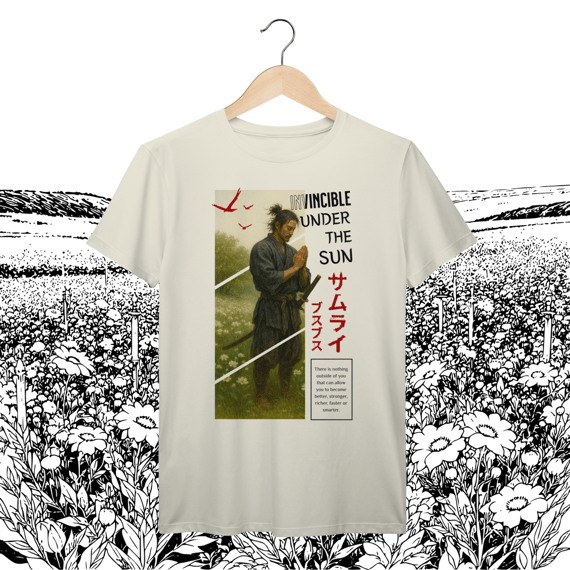 Camiseta Premium Samurai Miyamoto Musashi