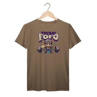 Nome do produto Camiseta Premium Treino Fofo knight - Medieval Gym