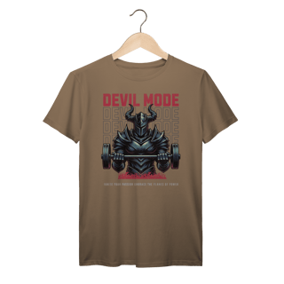 Nome do produto Camiseta Premium Devil Mode - Medieval Gym