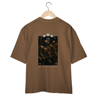 Nome do produto Camiseta Oversized Twin Blades – Medieval Gym