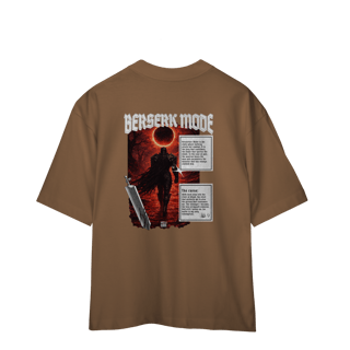 Nome do produto Camiseta Oversized Berserk mode