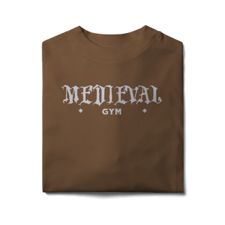 Nome do produto Camiseta Oversized Twin Blades – Medieval Gym