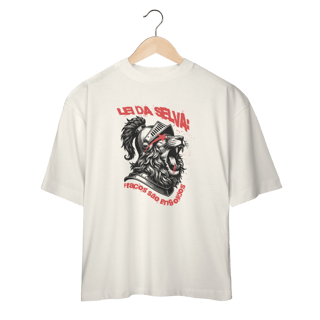 Nome do produto Camiseta Oversized Lei da selva