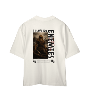 Nome do produto Camiseta Oversized Não tenho Inimigos