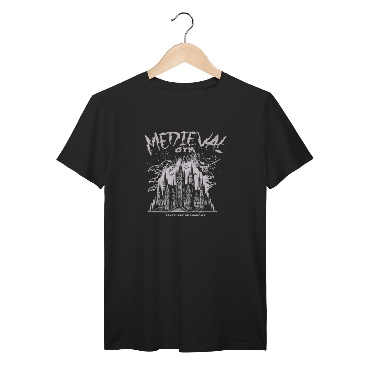 Camiseta Premium The Iron Fortress – Medieval Gym
