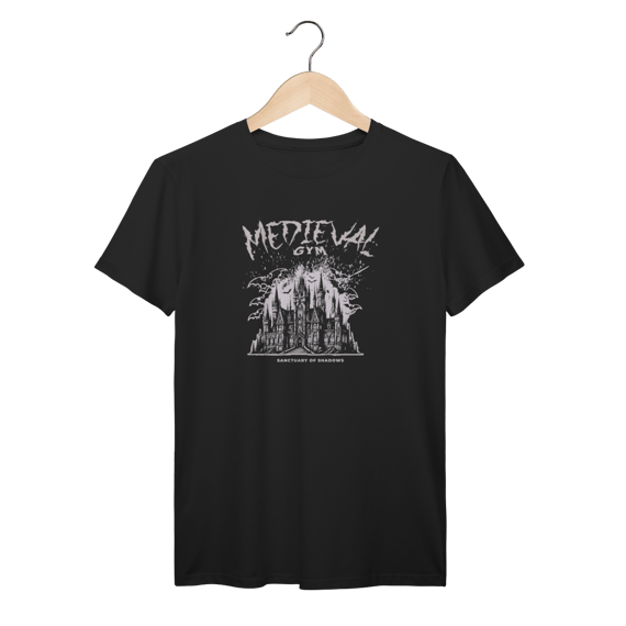Camiseta Premium The Iron Fortress – Medieval Gym