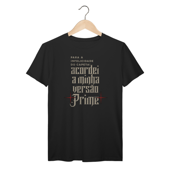 Camiseta Premium Versão Prime