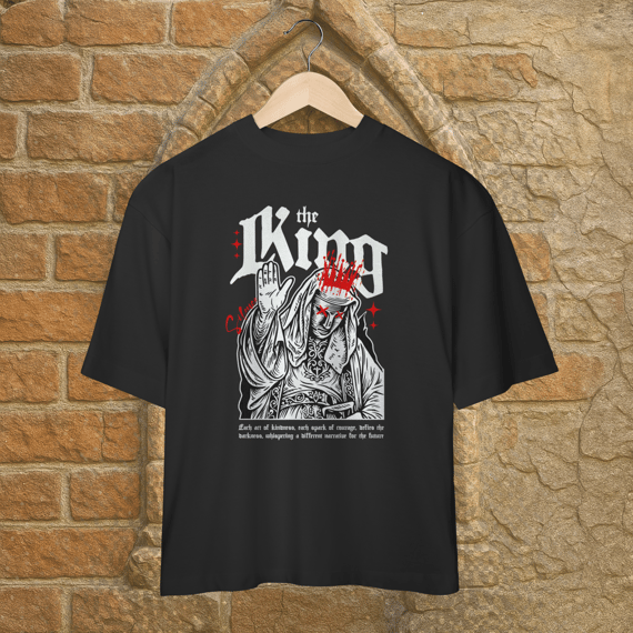Camiseta Oversized The King