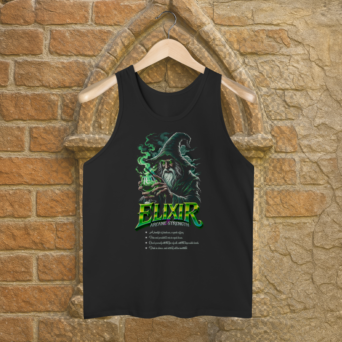 Nome do produto: Regata Elixir do Mago