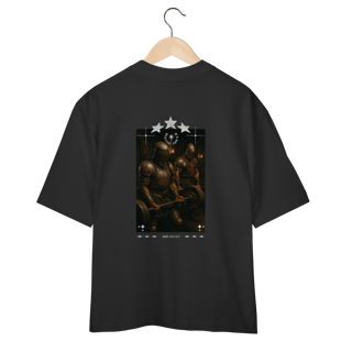 Nome do produto Camiseta Oversized Twin Blades – Medieval Gym