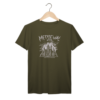 Nome do produto Camiseta Premium The Iron Fortress – Medieval Gym