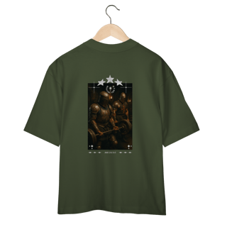 Nome do produto Camiseta Oversized Twin Blades – Medieval Gym