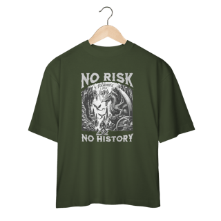 Nome do produto Camiseta Oversized No risk No history
